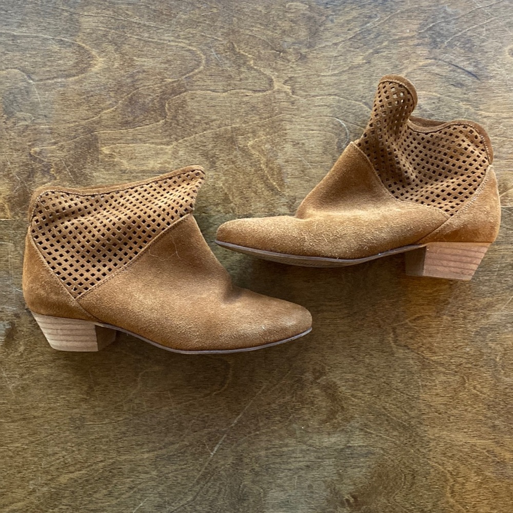Cognac Ankle Boots